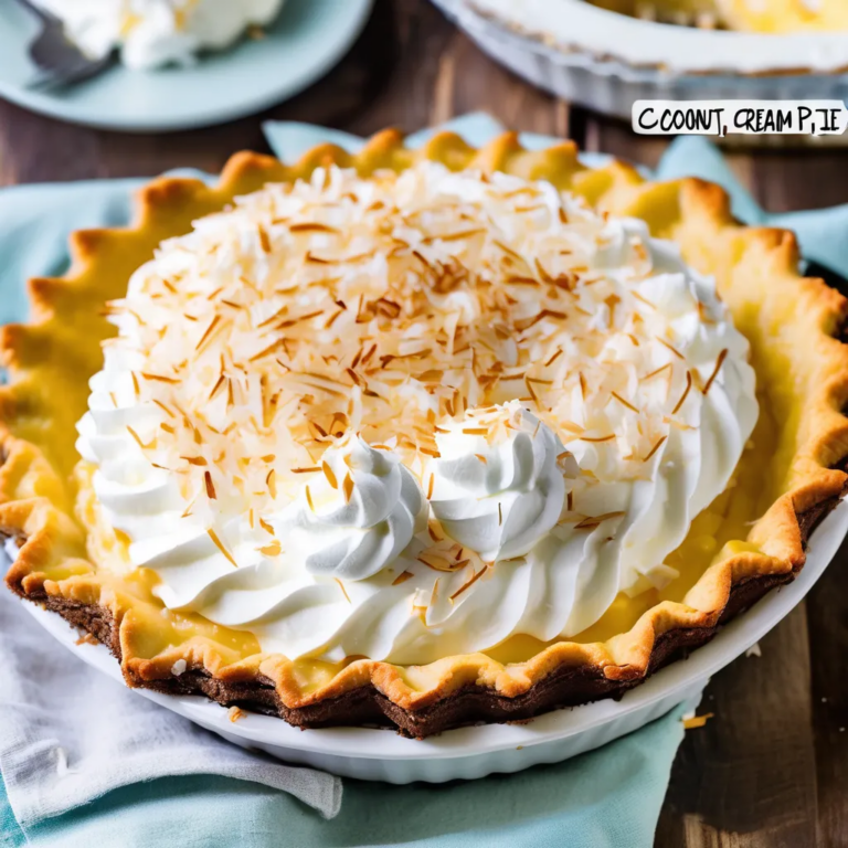 Coconut Cream Pie