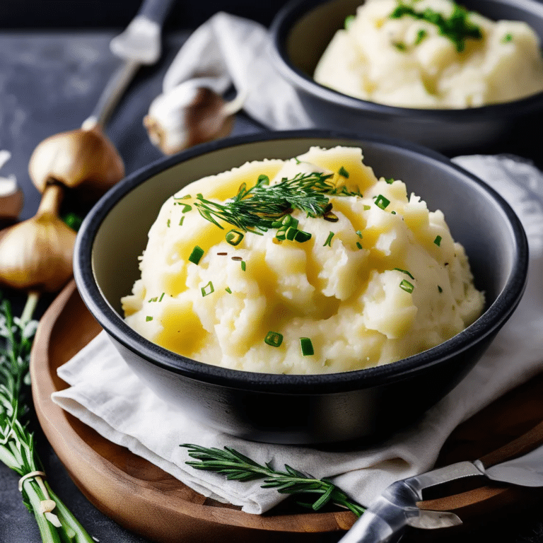 Garlic Mashed Potatoes