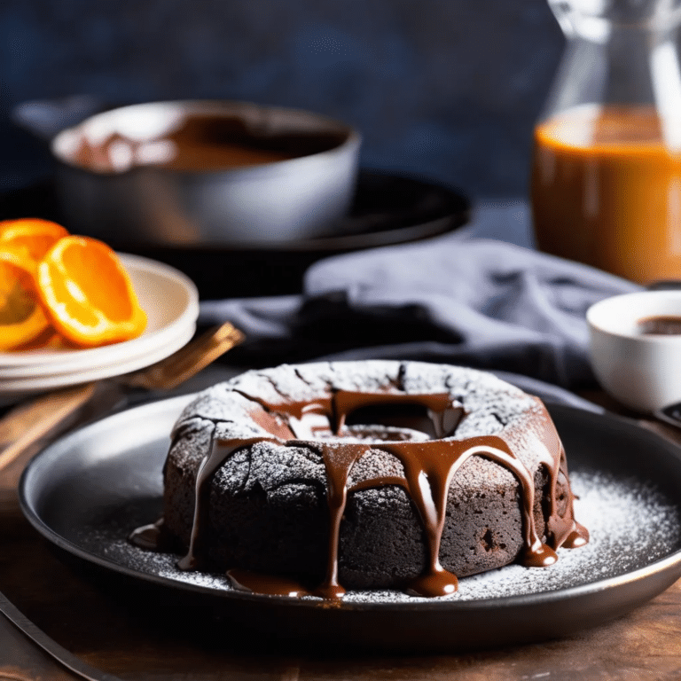 Molten Chocolate Cake
