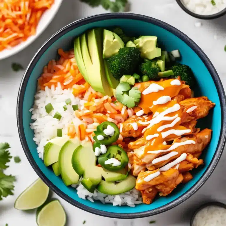 Buffalo Chicken Rice Bowl