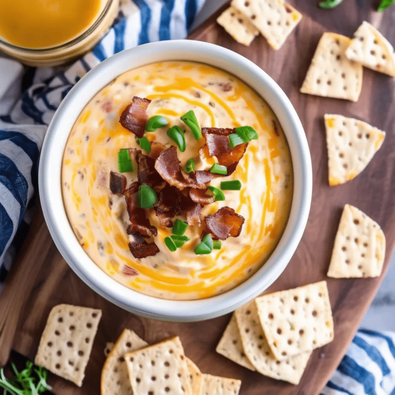 Pressure-Cooker Cheddar Bacon Ale Dip