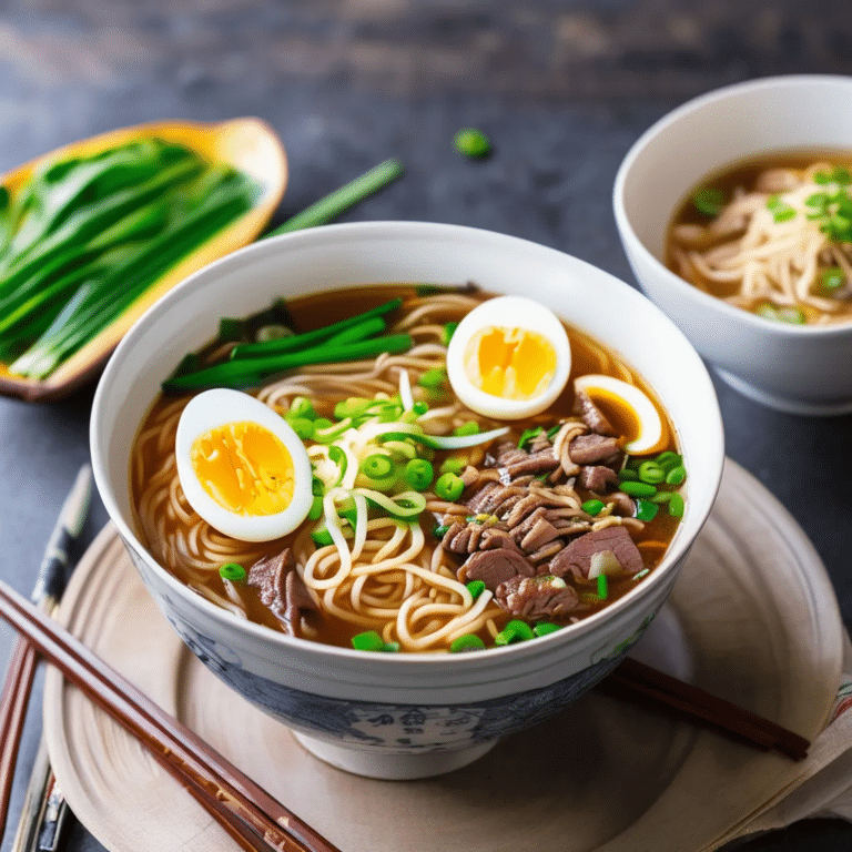 Yakamein (New Orleans-Style Noodle Soup)