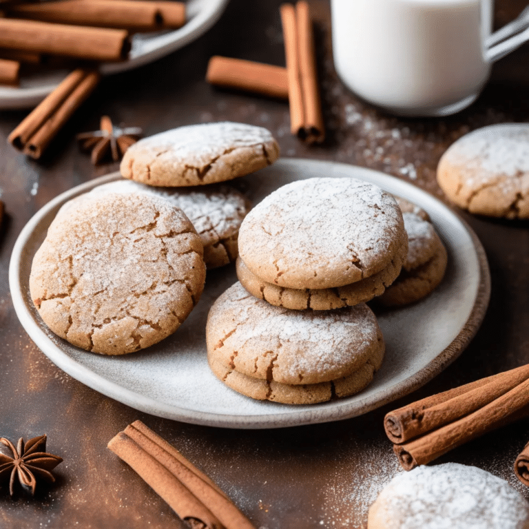 Mexican Cinnamon Cookies