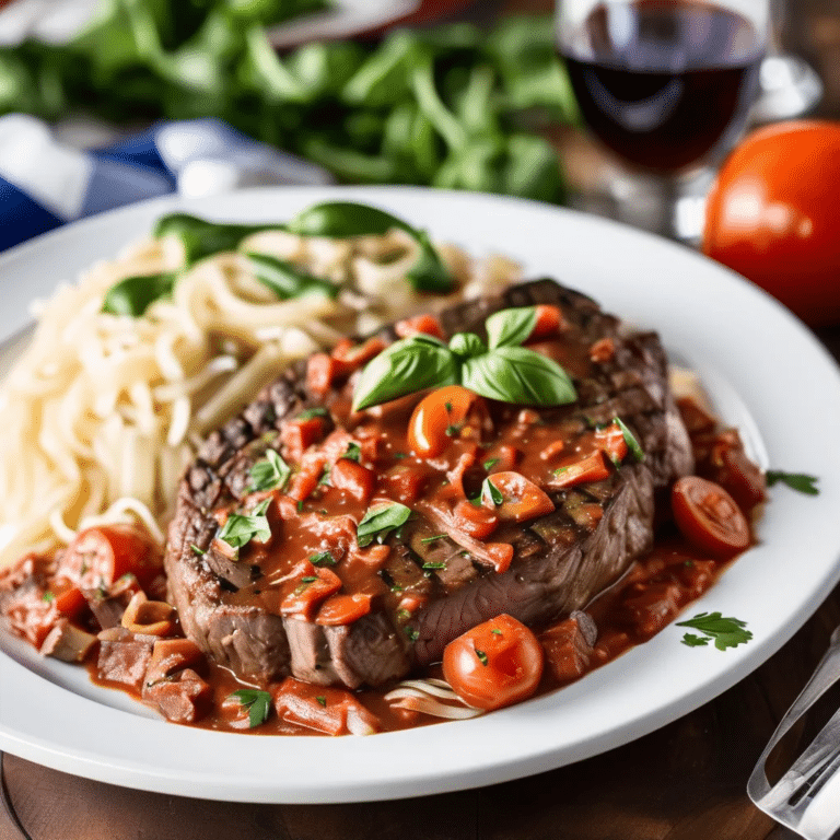 Round Steak Italiano