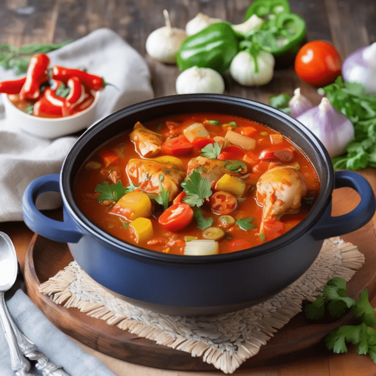 Spicy Chicken Stew