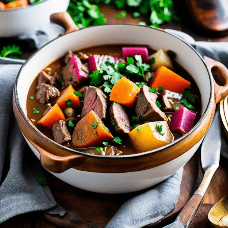 Beef and Guinness Stew
