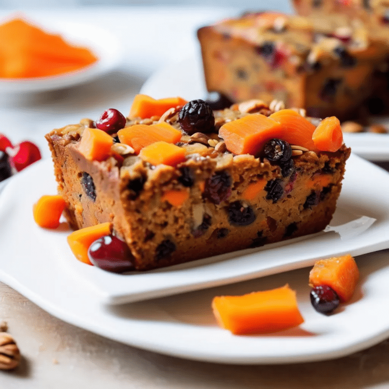 Carrot Fruitcake