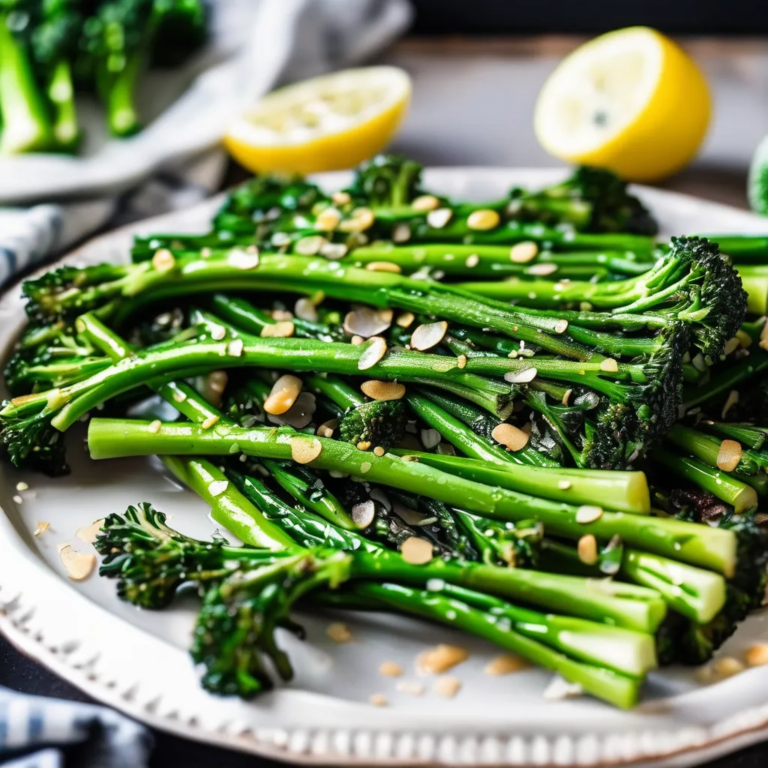 Baked Broccolini
