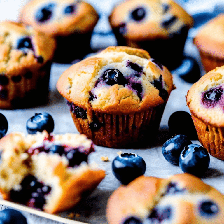 Jumbo Blueberry Muffins