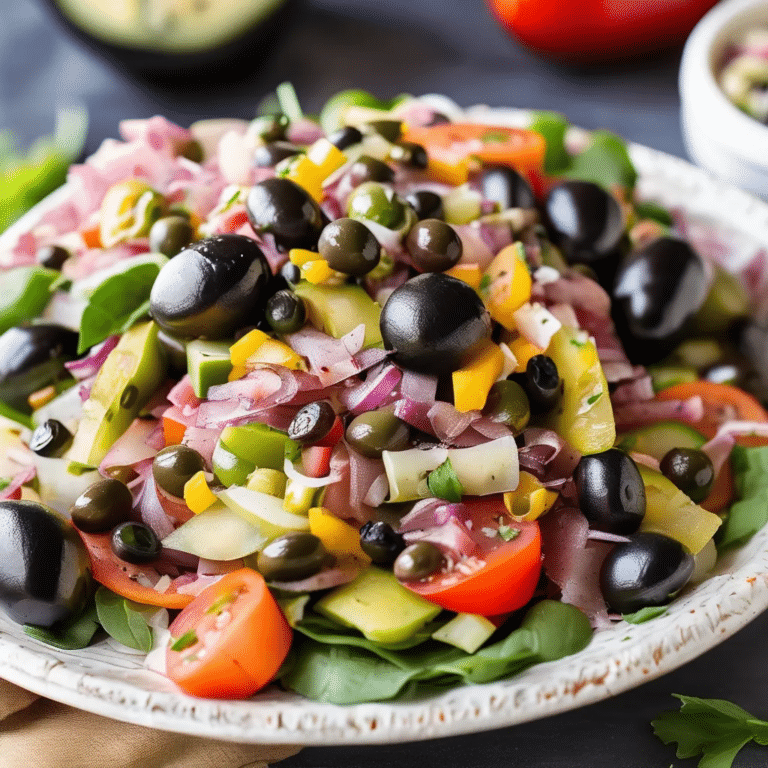 Muffuletta Olive Salad
