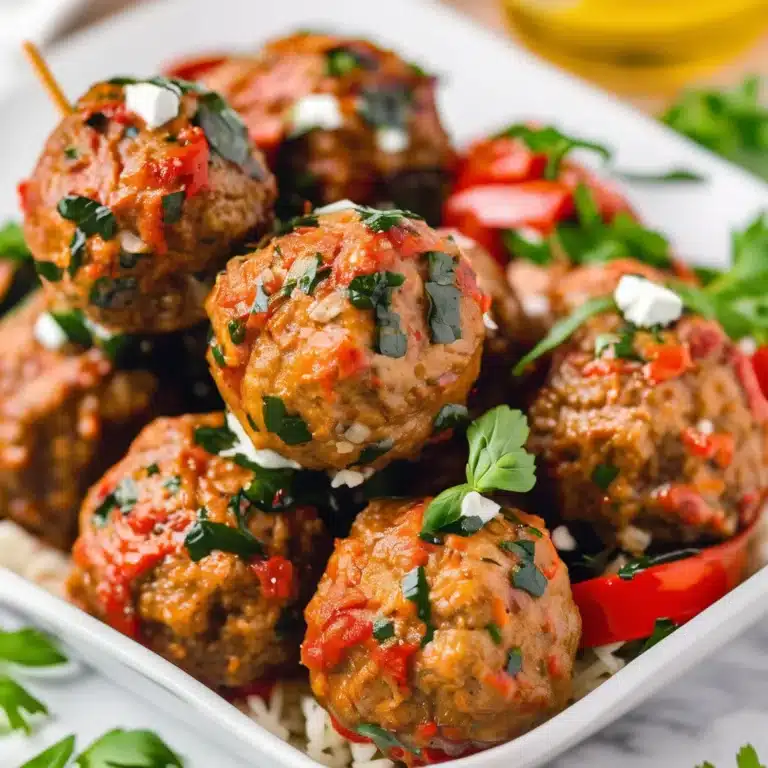 GREEK TURKEY MEATBALLS
