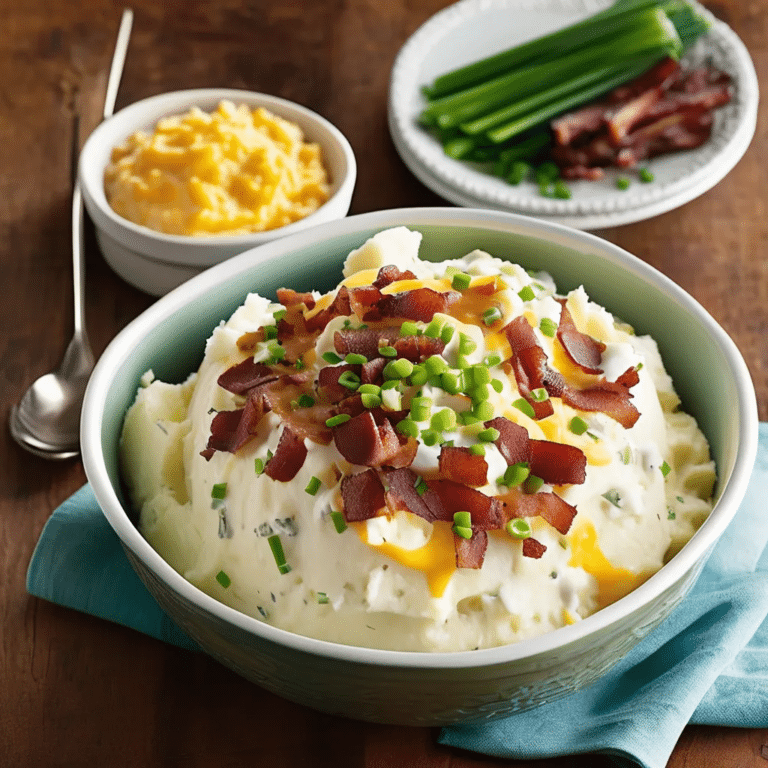 Slow-Cooker Loaded Mashed Potatoes