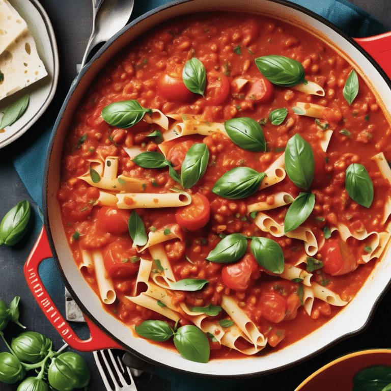 Slow-Simmering Pasta Sauce