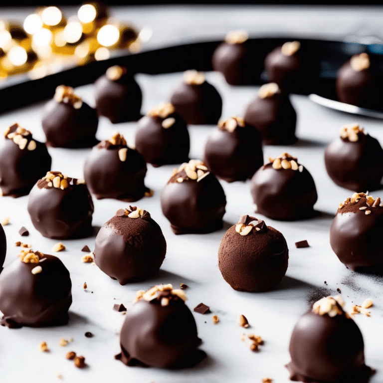 Chocolate truffles