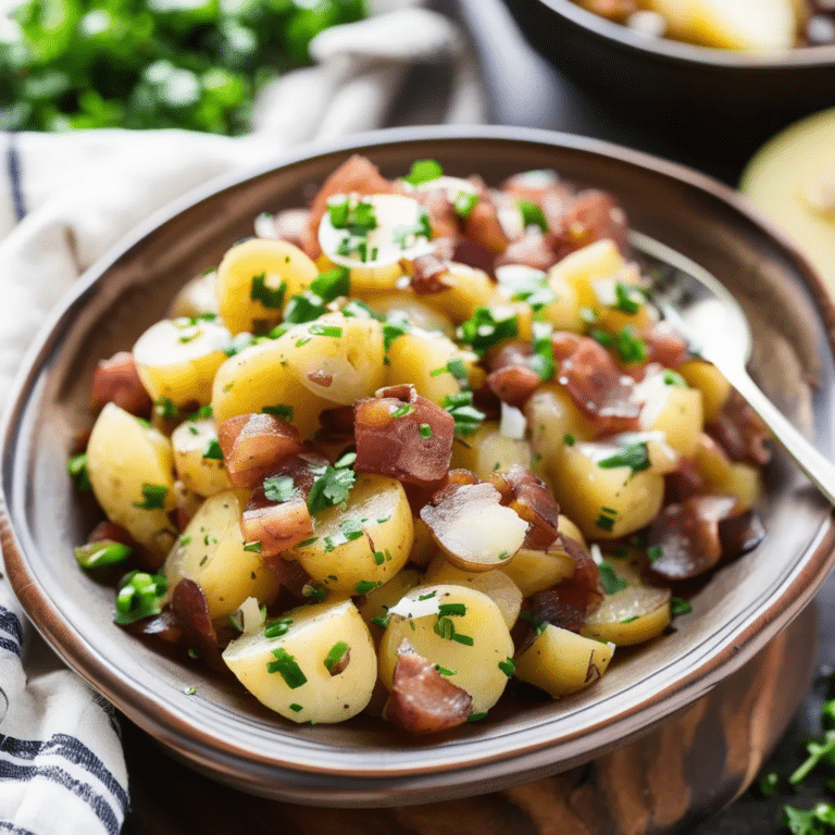 Slow-Cooker German Potato Salad
