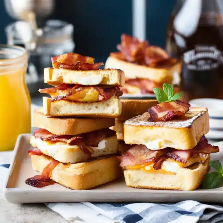 BACON STUFFED FRENCH TOAST SLIDERS