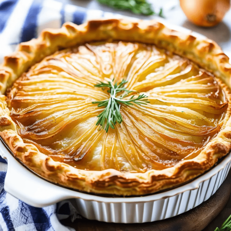 Sweet Onion Pie