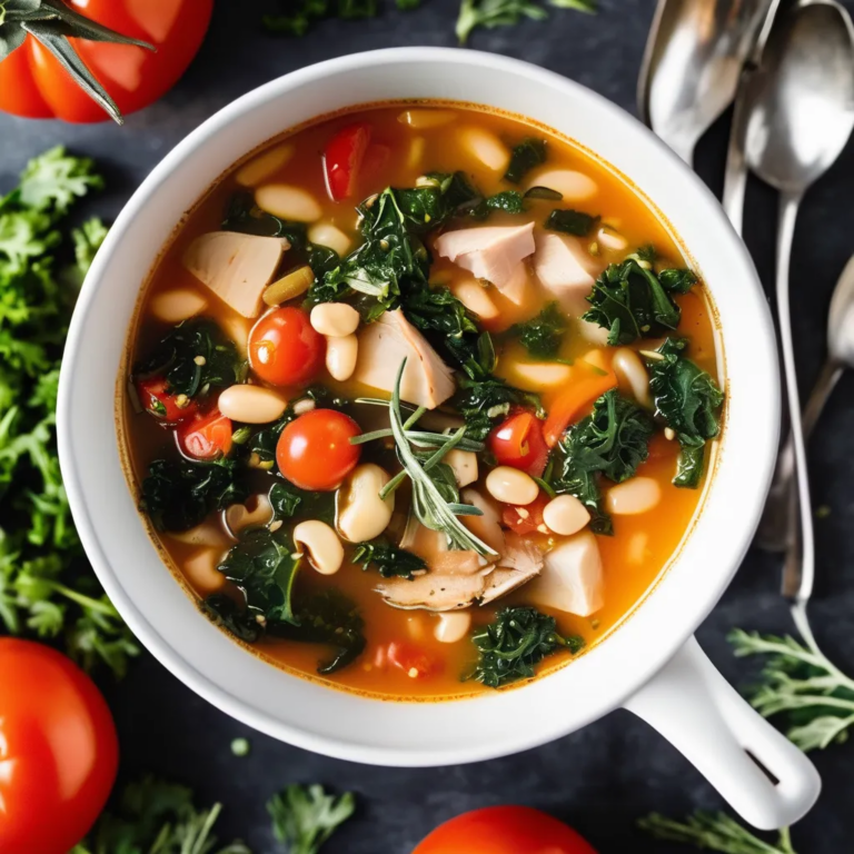 Tuscan Turkey Soup