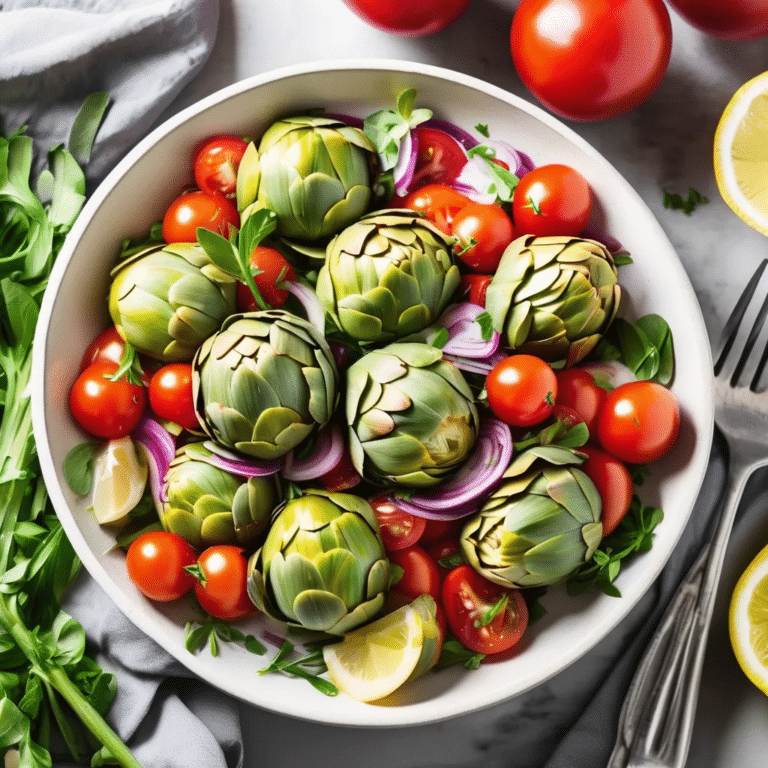 Artichoke Tomato Salad