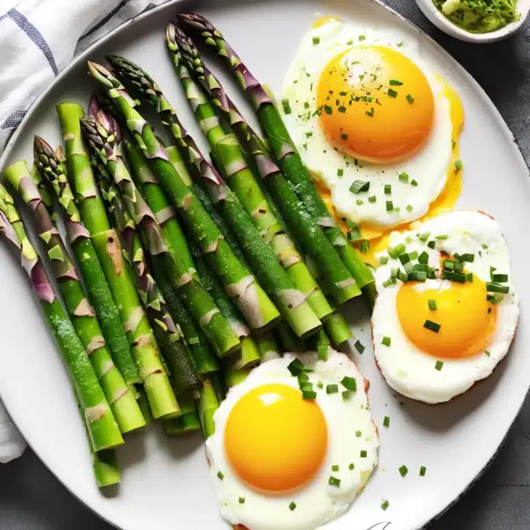 ASPARAGUS AND EGGS