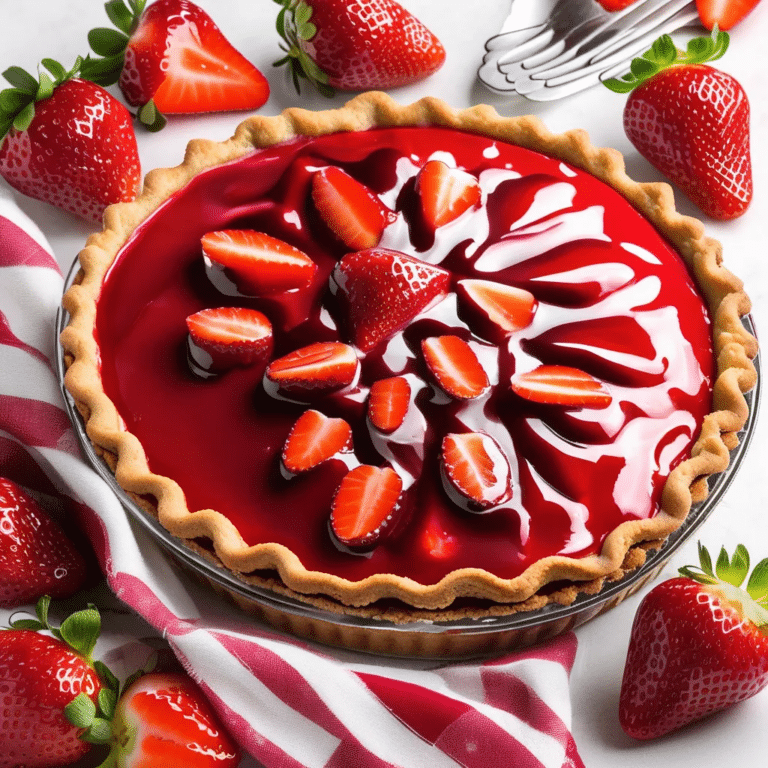 Strawberry Cheesecake Pie