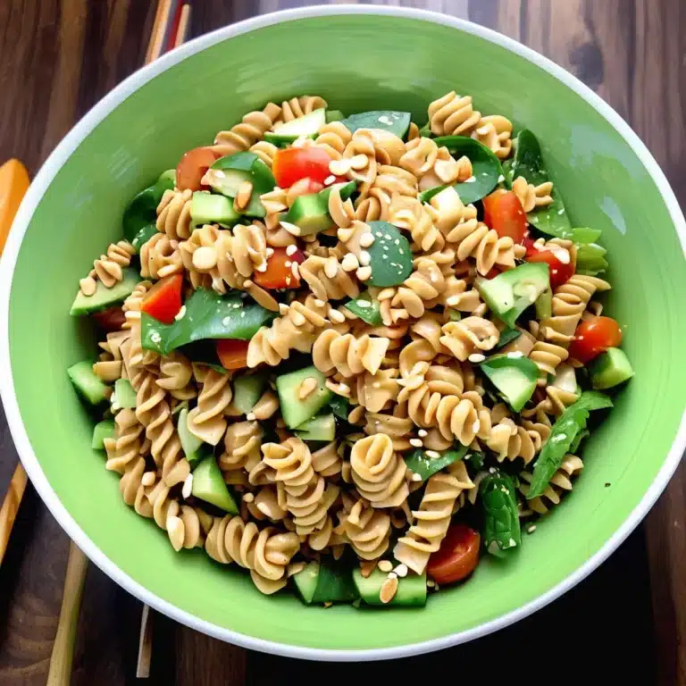 MISO PEANUT PASTA SALAD