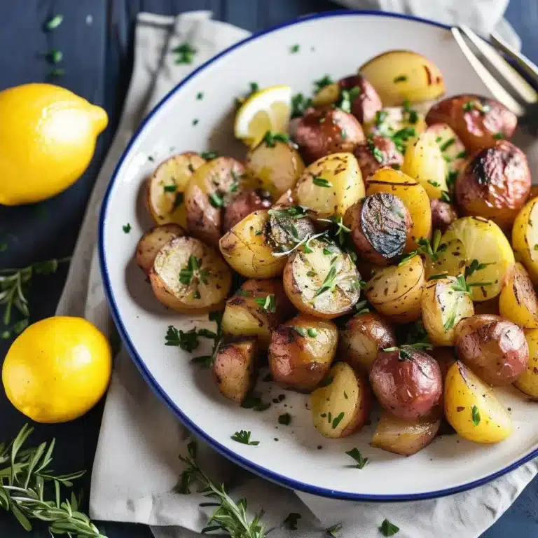 Greek-Style Lemon Roasted Potatoes