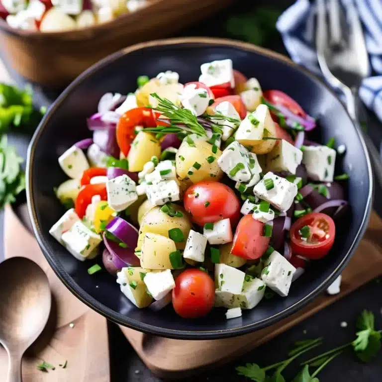 Light and Easy Greek Potato Salad