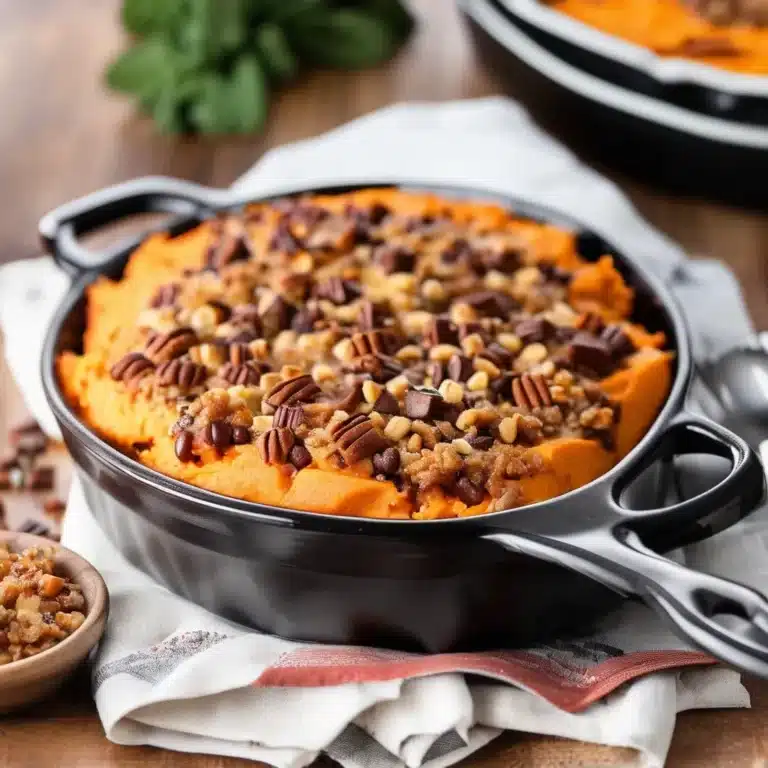 Loaded Sweet Potato Casserole