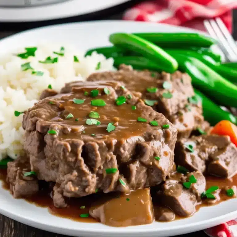 CROCK POT CUBE STEAK