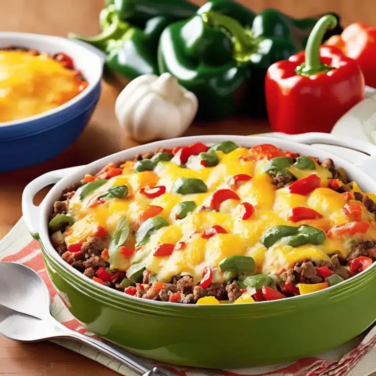 PEPPER CASSEROLE RECIPE