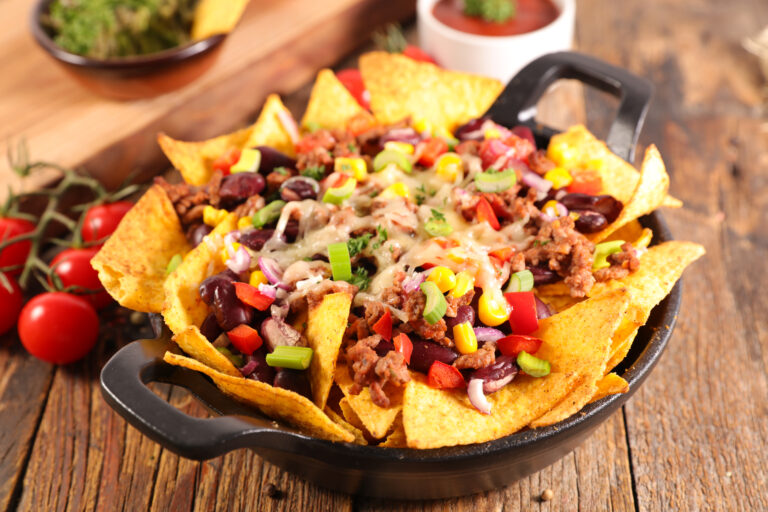 BEEF NACHOS