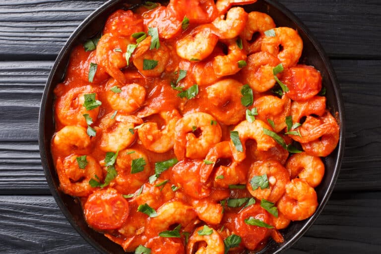 OPPAQUE SHRIMP AND TOMATOES