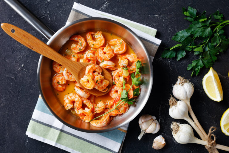 GARLIC BUTTER SHRIMP