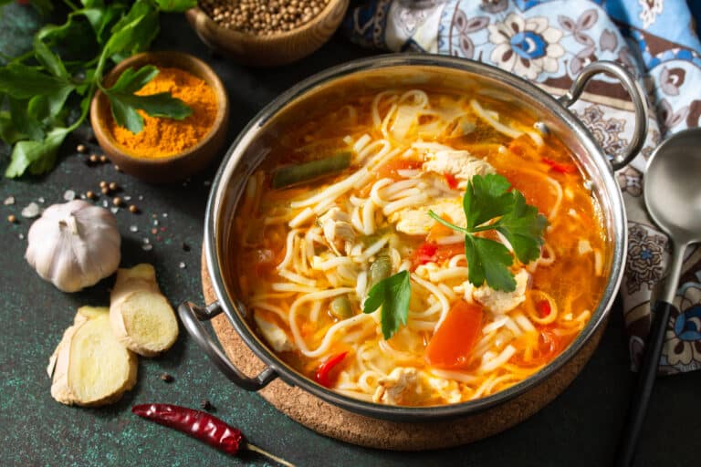 MEXICAN CHICKEN NOODLE SOUP