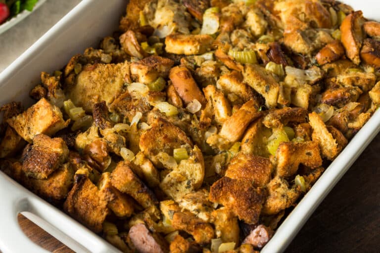 Stuffing Bread Pudding