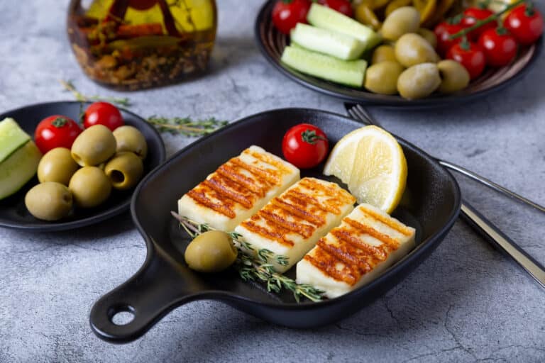 Pan-Fried Halloumi