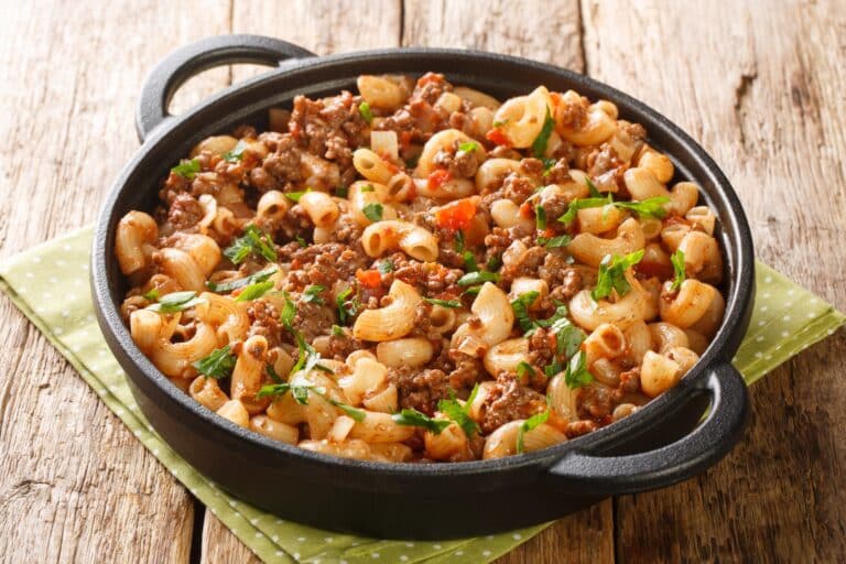 HAMBURGER CASSEROLE