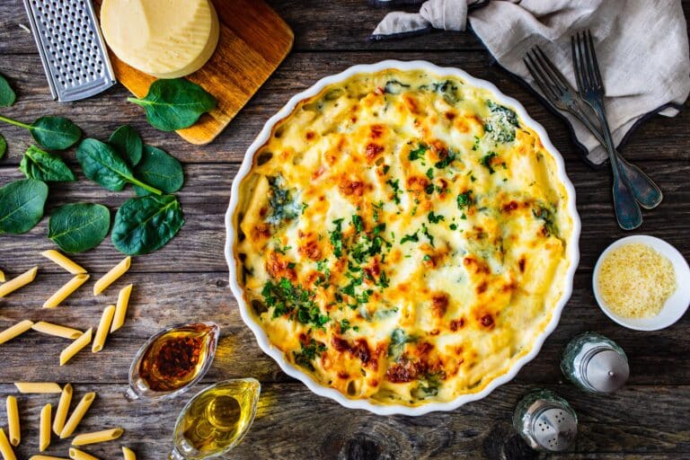 MAKE IT SIMPLE- SPINACH GRATIN