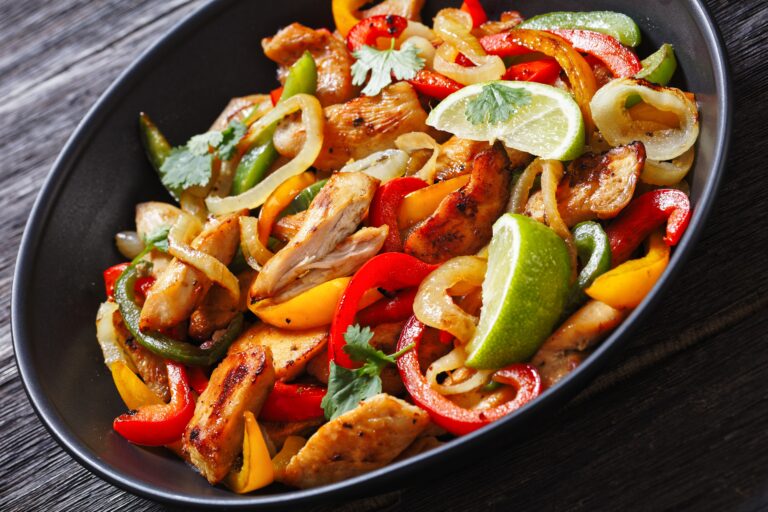 SHEET PAN CHICKEN FAJITAS
