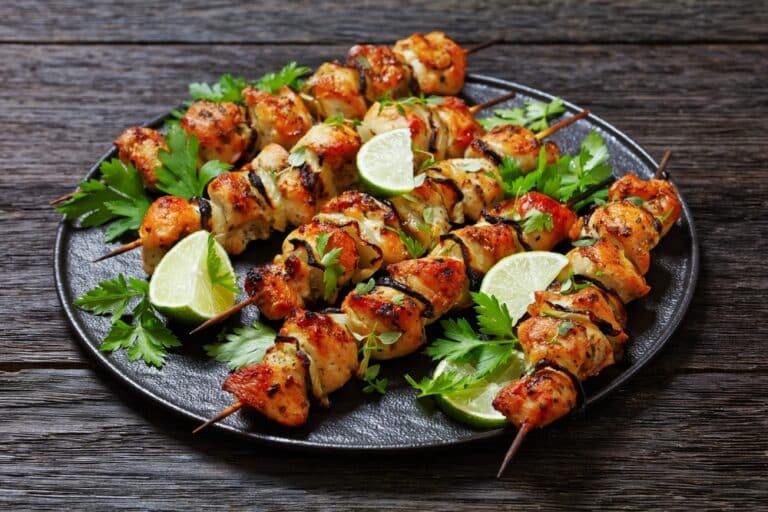 Bang Bang Chicken Kebabs