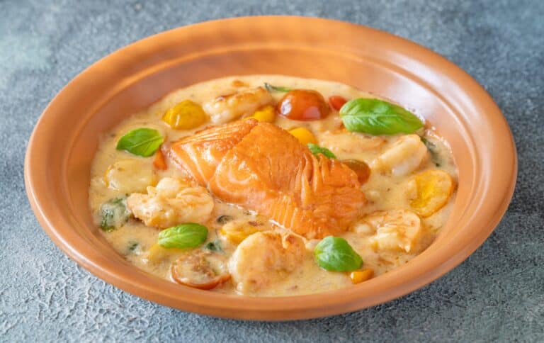 MEXICAN FISH IN CREAMY TOM