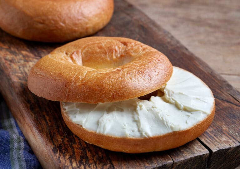 Bagel and Cheese Bake