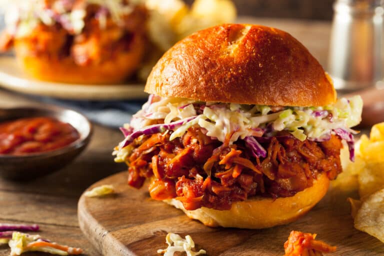 BBQ JACKFRUIT SANDWICHES