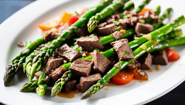 ASPARAGUS BEEF SAUTÉ