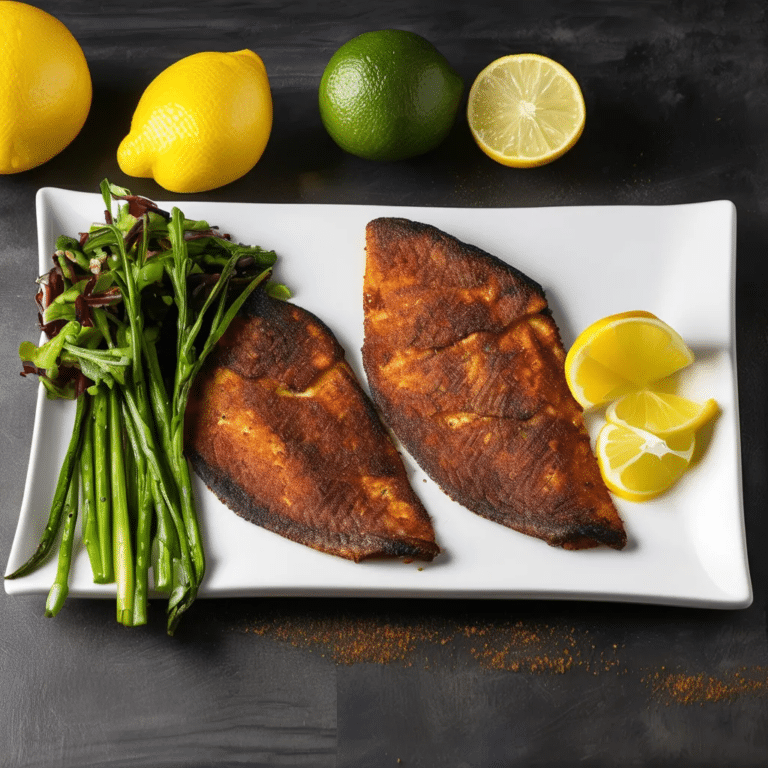 Air Fryer Blackened Catfish Fillets