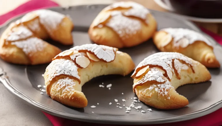 Almond Crescents