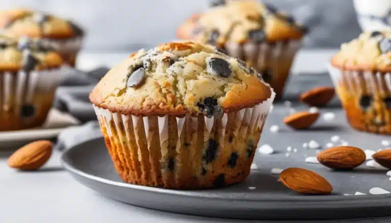 Almond Poppy Seed Muffins