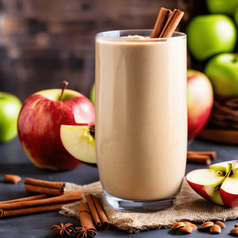 Apple Pie Smoothie