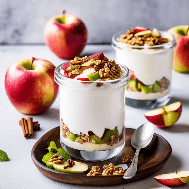 Apple Yogurt Parfaits